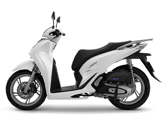 Honda SH160i Trắng Đen Tiêu Chuẩn